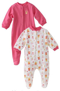 Gerber Girls Bodysuit for sleeping