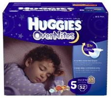 Huggies Overnight diapers