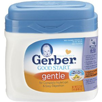 Gerber gentle baby formula