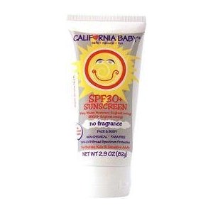 California baby safe sunscreen